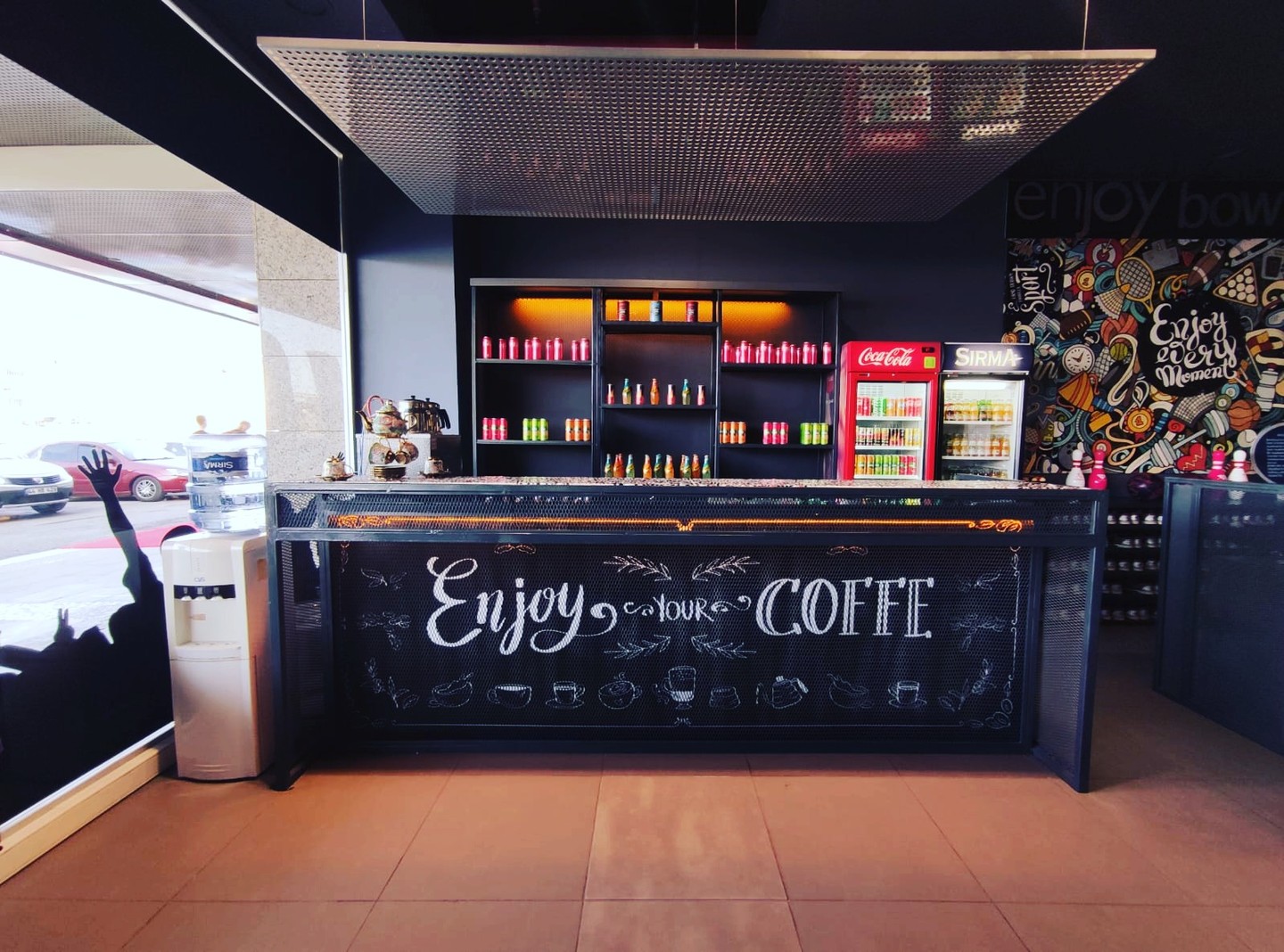 Malatya Enjoy Bowling - Cafe Alanı Çekim 1